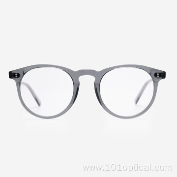 Round D-Frame Acetate Women And Men Optical Frames